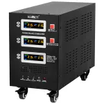 Stabilizator de tensiune trifazat KEMOT PROavr-10k, 10 kVA, servomotor