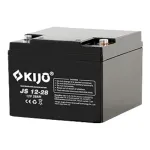 Acumulator AGM Deep Cycle 12V 28Ah cu conector M5 KIJO JS12-28