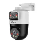 Camera de supraveghere IP PTZ Dahua 2+2MP, 4 mm, PoE, sirena, IP66
