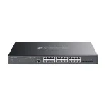 Switch PoE Gigabit cu 24 porturi RJ45 si 4 SFP, L2, 1U TP-Link Omada