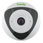 Camera IP Fisheye Tiandy 5MP, 360°, IR 30m, AI, microfon, PoE