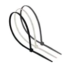 Colier plastic pentru cabluri 3.6x300 mm alb, 100 buc, CELO