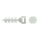 Diblu pentru fixare colier 6x30 mm, cap mic, gri, InsertFIX CELO 250 buc