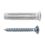 Diblu cu holsurub M8x40 CELO FXSZ, nylon si otel galvanizat, 50 buc