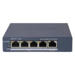 Switch PoE Gigabit Hikvision cu 4 porturi, uplink si management inteligent