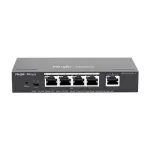 Switch PoE+ Gigabit Ruijie RG-ES205GC-P, 4 porturi RJ45 si uplink Gigabit