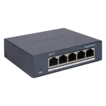 Switch Gigabit Hikvision cu 5 porturi RJ45, carcasă metalică, 10 Gbps