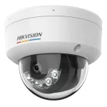 Camera IP Hikvision 2MP ColorVu cu lentila 4mm, microfon, PoE si IK08