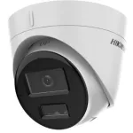Camera IP Hikvision 2MP cu microfon, PoE si Smart Hybrid Light, 2.8mm