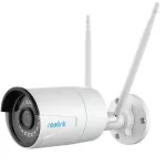 Cameră de supraveghere IP WiFi 5MP Reolink W320, PoE, IR 30 m, microfon