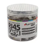 Mufa RJ45 FTP Cat.5e EZ Passthrough ecranata, set 100 bucati