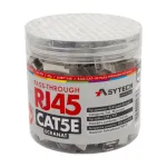 Mufa RJ45 FTP Cat.5e EZ Passthrough ecranata, contacte 50u, 100 buc