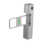 Poarta batanta Hikvision cu card MiFare si brat metalic, 900 mm