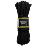 Sfoara neagra 9 mm x 15 m din polipropilena pentru fixare si uz outdoor