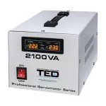 Stabilizator de tensiune cu servomotor 2100VA TED VC2100