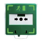 Buton aplicat pentru ieșire de urgență cu LED, buzzer și pictogramă CSB-803
