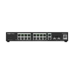 Switch PoE Ruijie cu 16 porturi Gigabit, 2 GE, 2 SFP si Cloud Management