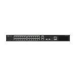 Switch PoE Gigabit cu 24 porturi, 2 GE, 2 SFP si Cloud Management Ruijie