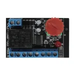 Timer control acces 0-180 secunde, 12-24 Vcc, cu buzzer si releu NO/NC/COM