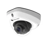 Cameră IP mini dome 5MP cu IR 30m, lentilă 2.8 mm și microfon