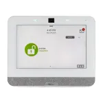 Centrala alarma wireless DSC IQP4015 cu PowerG 868 MHz si ecran touch