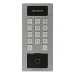Cititor RFID Hikvision cu tastatură PIN, interfon și acces interior/exterior