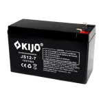 Set 10 acumulatori plumb-acid 12V 7Ah KIJO JS12-7 pentru UPS si alarme