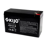 Cutie 10 acumulatori KIJO JS12-9 12V 9Ah AGM pentru UPS si alarme
