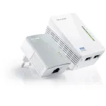 Kit adaptor powerline WiFi TP-Link TL-WPA4220, 300 Mbps, 300 m