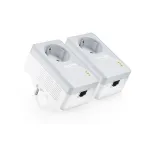 Kit adaptoare powerline TP-Link AV600 600 Mbps cu priza integrata