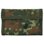 Portofel unisex textil camuflaj MFH, pliabil, cu velcro, 14,5 x 10 cm