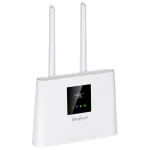 Router 4G LTE WiFi Rebel cu port LAN RJ45, 2 antene externe, microSIM