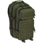 Rucsac modular MFH 30L verde cu sistem MOLLE si compatibil hidratare