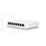 Switch Ubiquiti UniFi cu 8 porturi Gigabit si 4 porturi PoE+