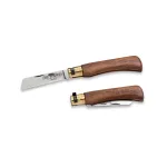 Briceag Old Bear Biltong cu lama inox 72 mm si maner din lemn de nuc