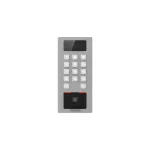 Terminal control acces Hikvision 2MP cu amprenta, card si interfon IP65