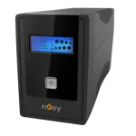UPS nJoy Cadu 850, 800VA/480W, 2 prize Schuko, LCD, AVR
