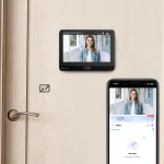 Vizor electronic smart EZVIZ HP4 Wi-Fi Full HD 1080p cu monitor 4,3 inch