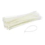 Coliere de plastic albe 150x2.5 mm, nylon 6/6, 100 buc, TSY Power