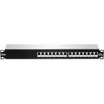 Patch panel 16 porturi RJ45 Cat6a ecranat 1U TRENDnet TC-P16C6AS