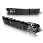 Set de semnale de tuning potrivit pentru VW Golf III 1991-1997/Vento 1992-1998 cu bază neagră stânga + dreapta Performance AutoTuning
