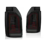 Set de stopuri LED de tuning potrivit pentru VW T6 după 2015 negru/roșu, stânga și dreapta Performance AutoTuning