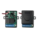 Set radio comandă cu 2 relee 433MHz 12V, telecomandă inclusă CSR-807Y2-2