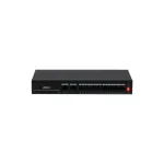 Switch PoE Dahua cu 10 porturi Fast Ethernet, 8 PoE, 250 m, 65W
