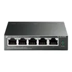 Switch TP-Link TL-SG105PE cu 5 porturi Gigabit PoE+ si buget 65W