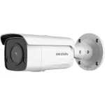 Camera IP 4K Hikvision bullet cu IR 60m, audio integrat si lentila 2.8mm