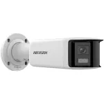 Camera IP Hikvision 4MP panoramica 180°, IR 40 m, audio, alarma, PoE