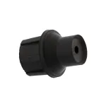 Manson sertizabil negru pentru conectori coaxiali CAP SYSTEM CaP-K