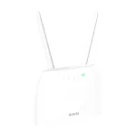 Router 4G LTE Tenda 4G06, Wi‑Fi N300 2.4GHz, SIM, 2x RJ45, RJ11