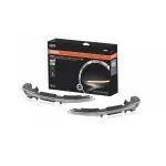 Semnalizatoare dinamice LED cromate potrivite pentru oglinzi pe Seat Leon 2012-2020, Arona, Ibiza după 2017 Performance AutoTuning